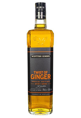 виски scottish leader twist of ginger 0.7 л