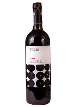 Shabo Мерло Classic Червоне Сухе 0.75 л shabo мерло classic красное сухое 0.75 л