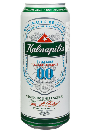 Пиво Kalnapilis Non-alko classic б/а ж/б 0.5 л фото Пиво Kalnapilis Non-alko classic б/а ж/б 0.5 л