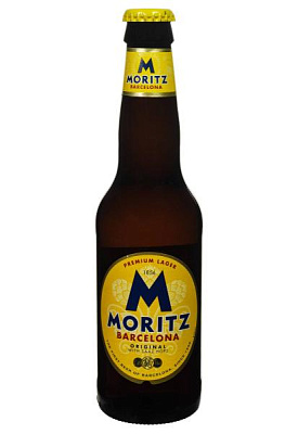 пиво moritz 4,7% светлое стекло 0.33 л