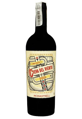 cueva del viento monastrell 2021 красное полусухое 0.75 л