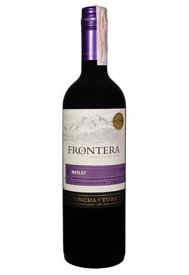 frontera merlot красное полусухое 0.75 л