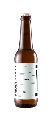 Пиво MOVA Stout V темное 4,9% 0.33 л