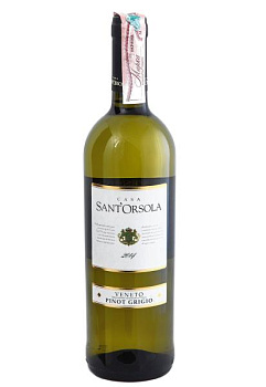 Sant'Orsola Pinot Grigio del Veneto Біле Сухе 0.75 л sant'orsola pinot grigio del veneto белое сухое 0.75 л