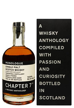 Виски Monologue Single Malt Scotch Tomintoul 11 YO 0.7 л  виски monologue single malt scotch tomintoul 11 yo 0.7 л