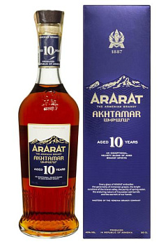Бренди АрАрАт Ахтамар 10 лет в коробке 0.5 л бренди арарат ахтамар 10 лет в коробке 0.5 л