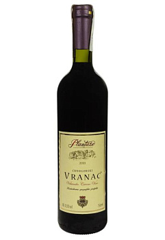 Plantaze Vranac Червоне Сухе 0.75 л plantaze vranac красное сухое 0.75 л