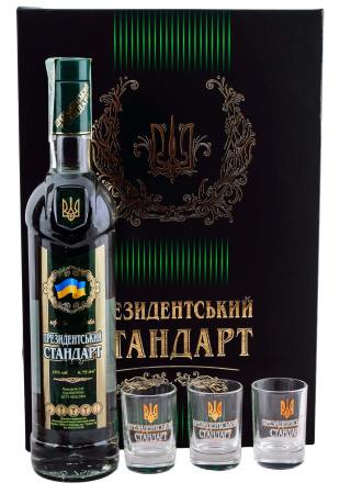 Водка Президентський стандарт в коробке 0.75 л