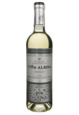 vina albina semidulce белое полусладкое 0.75 л