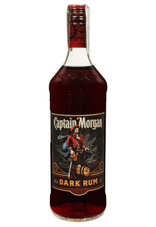 Ром Captain Morgan Dark 1 л  фото Ром Captain Morgan Dark 1 л