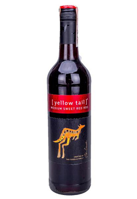 yellow tail sweet red roo красное полусладкое 0.75 л