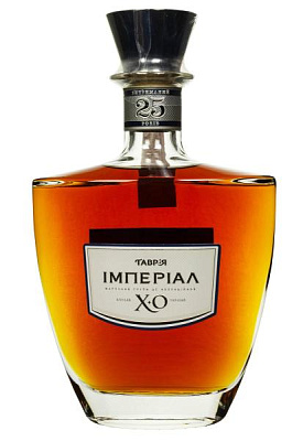 коньяк tavria imperial xo 25 лет 0.7 л