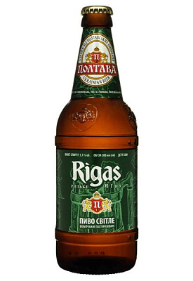 пиво rigas 5,1% светлое 0.5 л