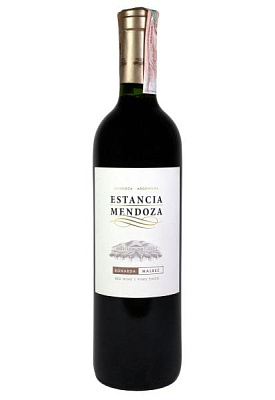 estancia mendoza bonarda malbec красное сухое 0.75 л