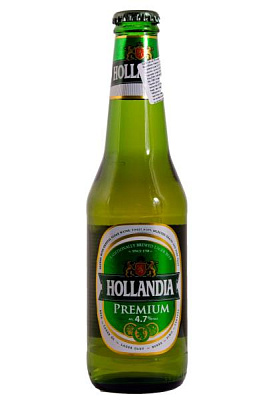 пиво hollandia 4,7% светлое 0.33 л