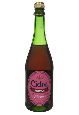 Сидр Royal Fruit Яблочный с клубникой Сладкий 0.7 л