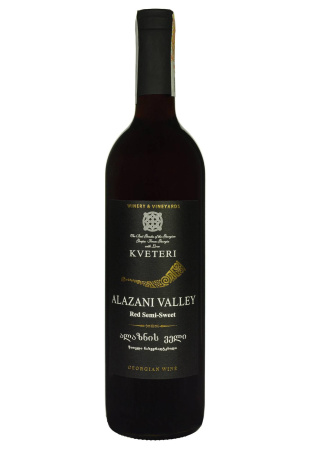 Kveteri Alazani Valley Красное Полусладкое 0.75 л