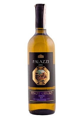 palazzi pinot grigio белое сухое 0.75 л