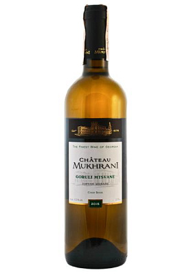 chateau mukhrani goruli mtsvane белое сухое 0.75 л