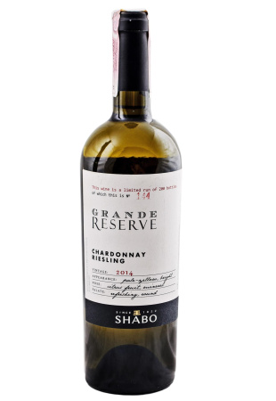 Shabo Шардоне Рислинг Grande Reserve Белое Сухое 0.75 л