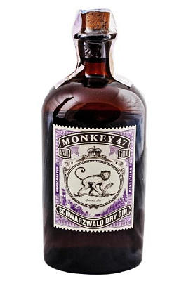 джин monkey 47 schwarzwald dry gin 0.5 л