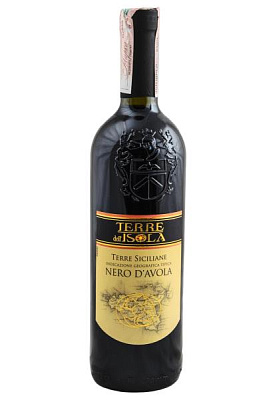 terre dell'isola nero d'avola красное сухое 0.75 л