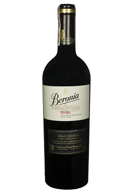 beronia gran reserva червоне сухе 0.75 л