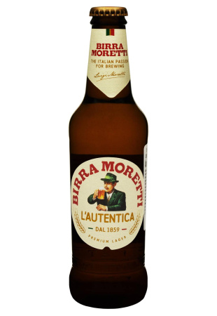 Пиво Birra Moretti 0.33 л  фото Пиво Birra Moretti 0.33 л