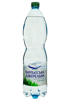 Вода Карпатська Джерельна слабогазированная 1.5 л вода карпатська джерельна слабогазированная 1.5 л