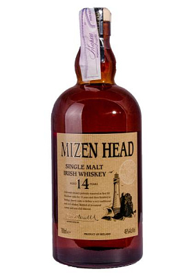 виски mizen head 14 y.o. single malt 0.7 л