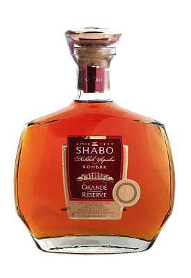 коньяк shabo grande reserve 5 лет 0.5 л