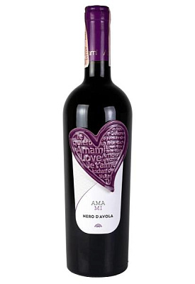 amami nero d'avola sicilia doc красное сухое 0.75 л