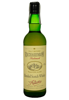 Виски Richardson Blended Scotch 0.7 л виски richardson blended scotch 0.7 л