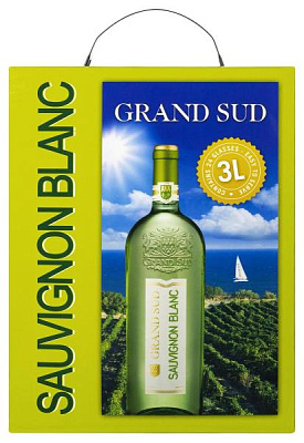 grand sud sauvignon белое сухое 3 л