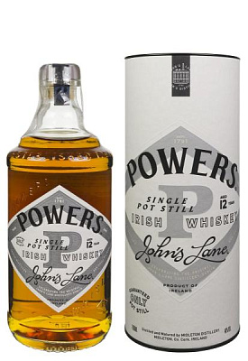 виски powers john's lane 12 y.o. в тубусе 0.7 л