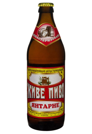 Пиво Живое Янтарное 4,2% 0.5 л