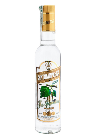 Водка Житомирская на бруньках золотая Обновленая 0.5 л