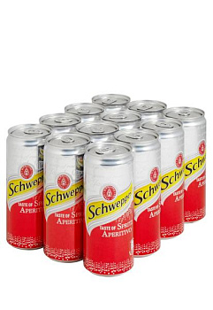 упаковка напитка schweppes spritz aperitivo ( ж/б 0.33 л 12 шт ) 