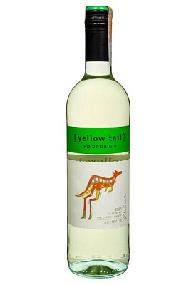 yellow tail pinot grigio белое сухое 0.75 л