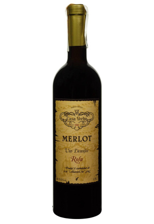 Casa Veche Merlot Красное Полусухое 0.75 л