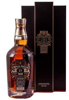 Віскі Chivas Regal 25 y.o. в коробці 0.7 л виски chivas regal 25 y.o. в коробке 0.7 л