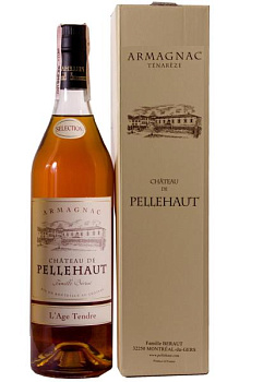 Арманьяк Chateau de Pellehaut L'Age Tendre в коробке 0.7 л арманьяк chateau de pellehaut l'age tendre в коробке 0.7 л