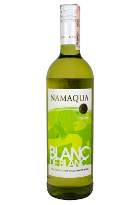 namaqua blanc de blanc белое сухое 0.75 л