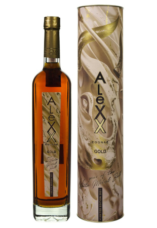 Коньяк AleXX Gold в тубусе 0.5 л фото Коньяк AleXX Gold в тубусе 0.5 л