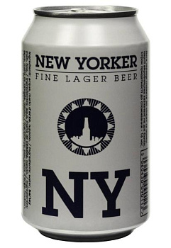 Пиво New Yorker 4,5% з/б 0.33 л пиво new yorker 4,5% ж/б 0.33 л