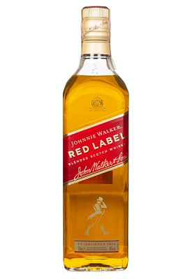виски johnnie walker red label 0.7л