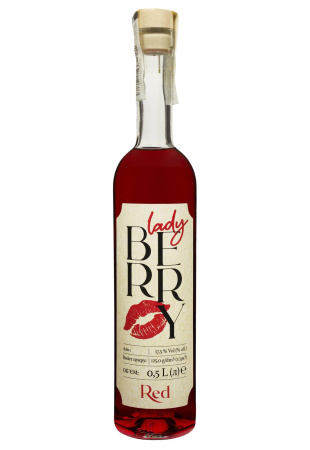 Напиток алкогольный десертный плодовый Lady Berry red 0.5 л