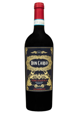Don Carlo Nero D'avola Riserva 2021 Красное Полусухое 0.75 л 