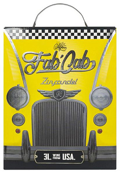 FAB CAB Zinfandel Червоне Напівсухе 3 л fab cab zinfandel красное полусухое 3 л