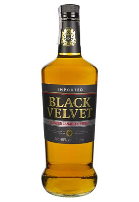 виски black velvet 1 л